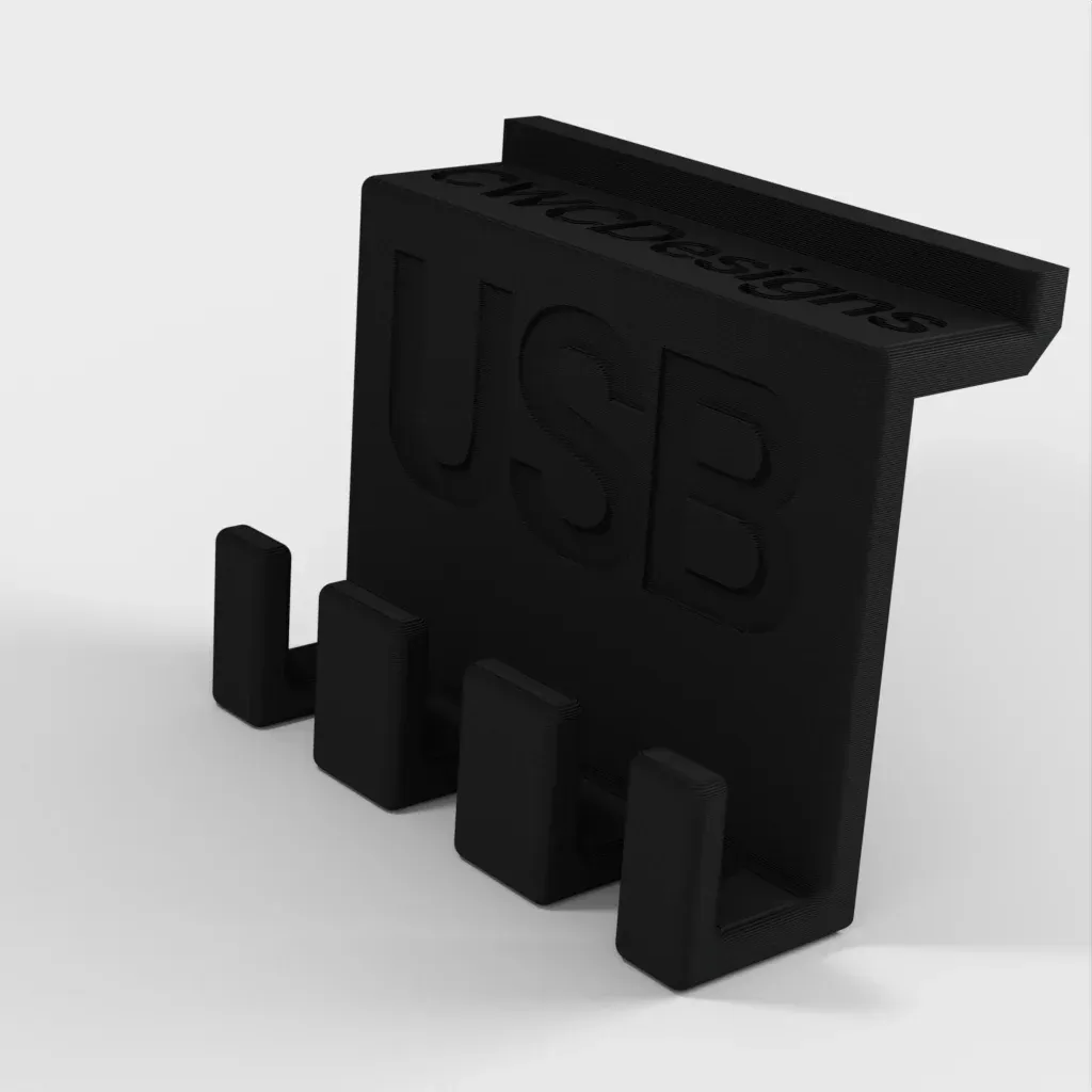 Support USB pour l'organisation et la gestion des câbles - Image 6